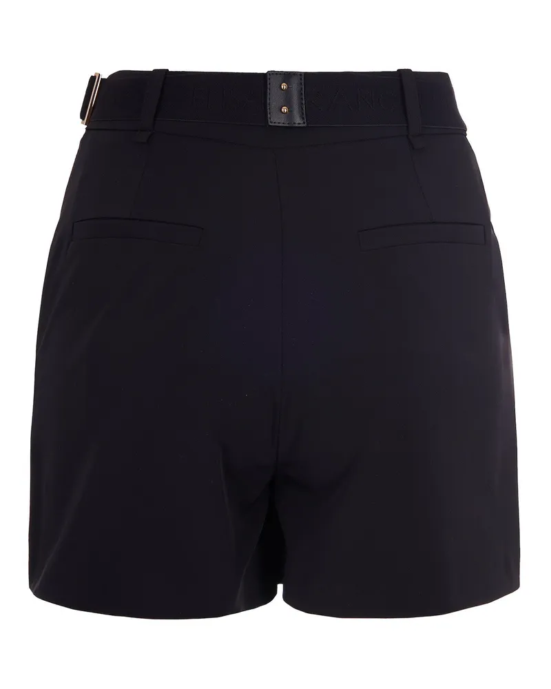 Elisabetta Franchi Women's Shorts Bi-Elastic Technical Fabric Black Polyamide Black