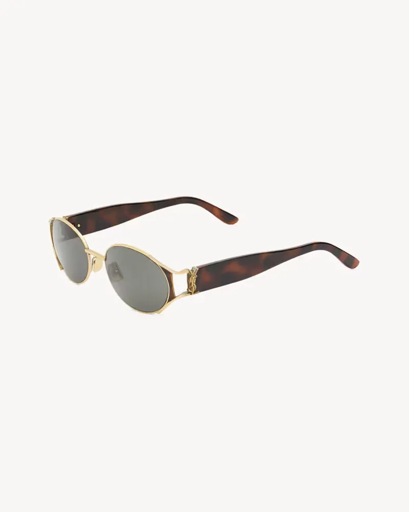 Saint Laurent SLM919 Sunglasses — Gold Gold