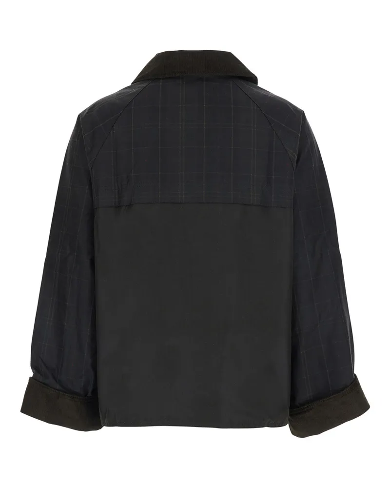 Barbour Waxed Cotton Jacket — Green Green