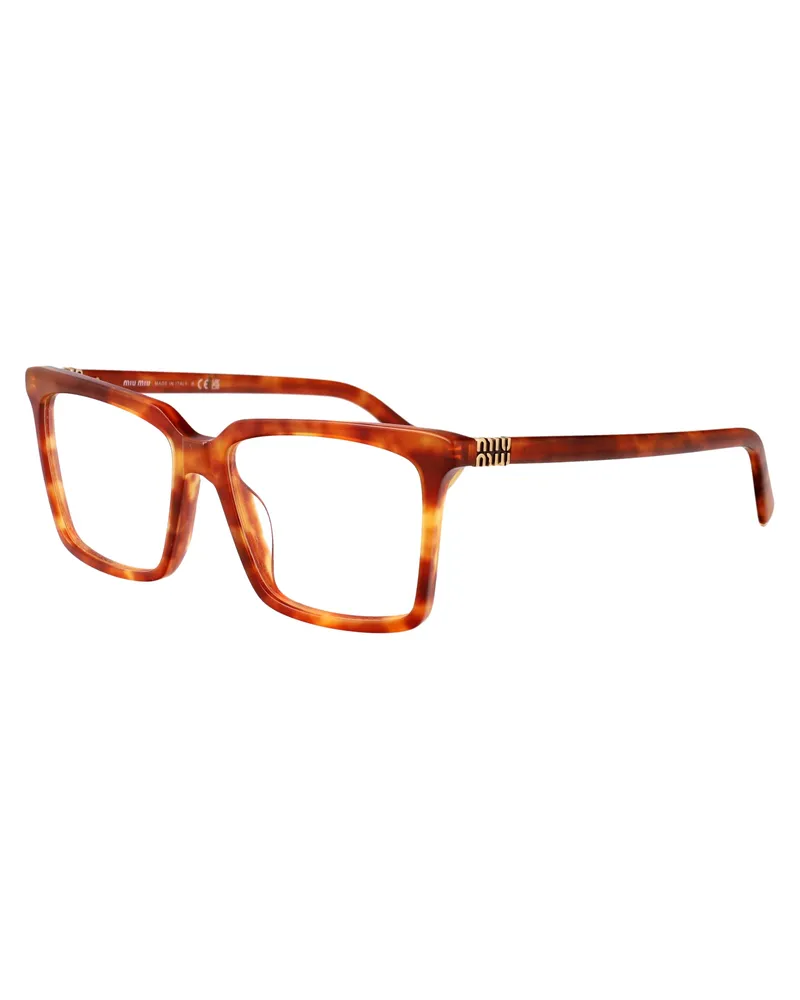 Miu Miu Women's Sunglasses Havana Red Acetate Glasses & Frames Havana
