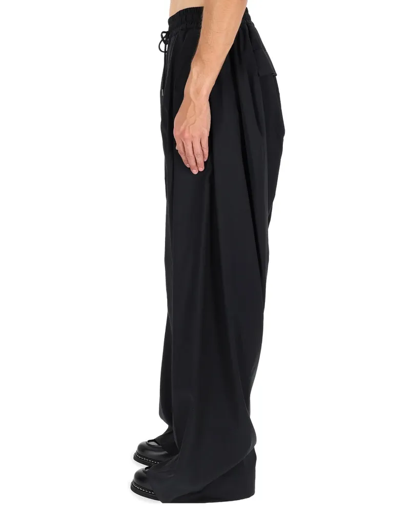 Vivienne Westwood Balloon Fit Virgin Wool Trousers — Black Black