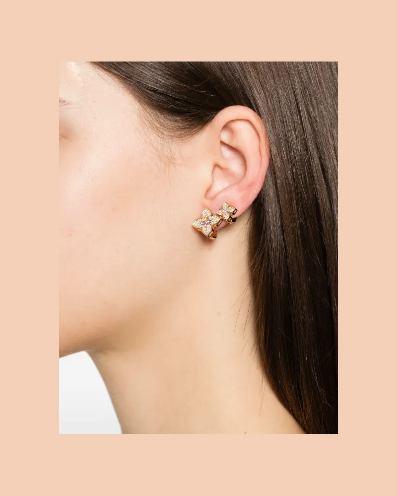 Roberto Coin Women's 18k Rose Gold Venetian Princess Multi-Stone Earrings Ss25 W Rose
