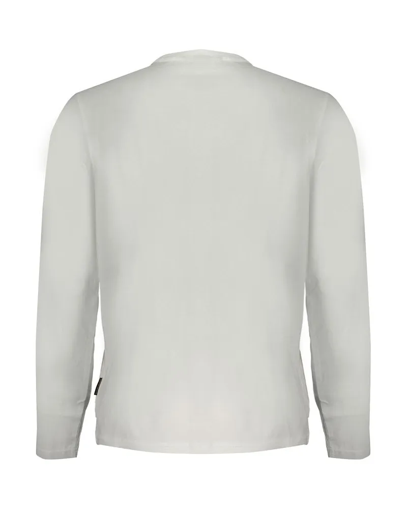 Napapijri Embroidered Logo T-Shirt — White White
