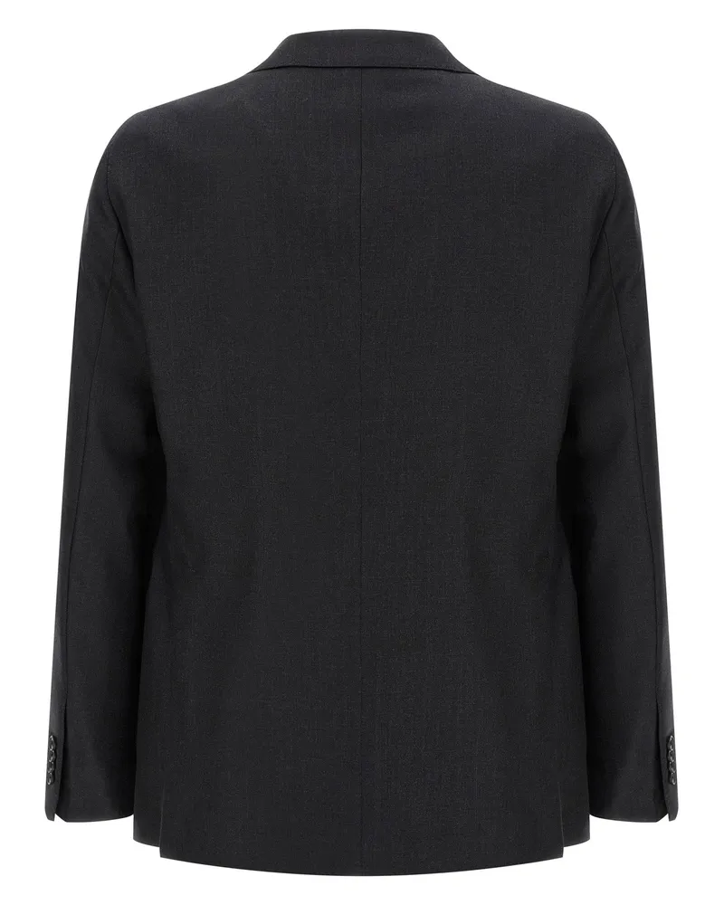 Tagliatore Vesuvio Pant Suit — Black Black
