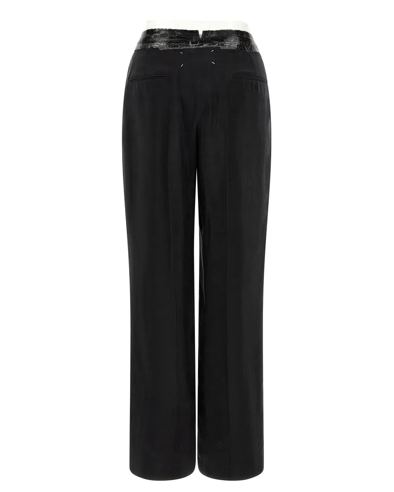 Maison Margiela Taped Pants Black