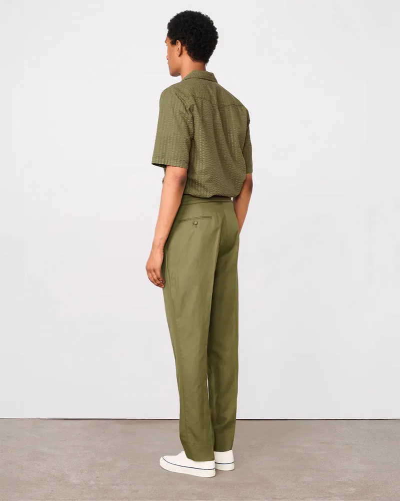 Officine Generale Olive Trousers — Olive Olive