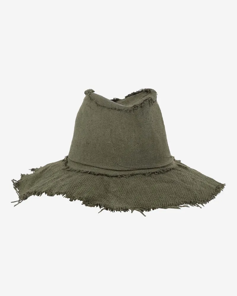 Reinhard Plank Women's Straw Hat Green Green