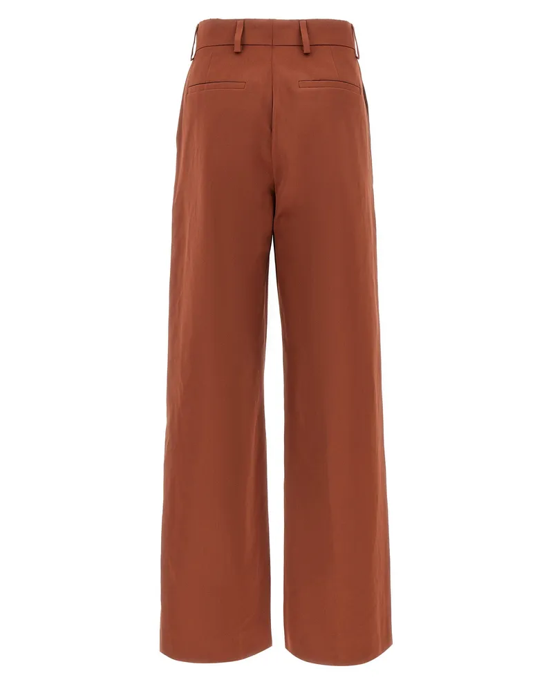 Dries van Noten Trousers — Terracotta Rust