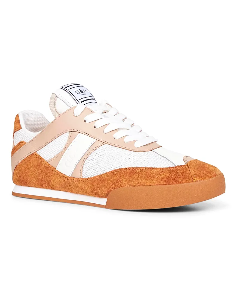 Chloé Women's Multicolor Kick Sneakers Cowhide Trainers Multicolor