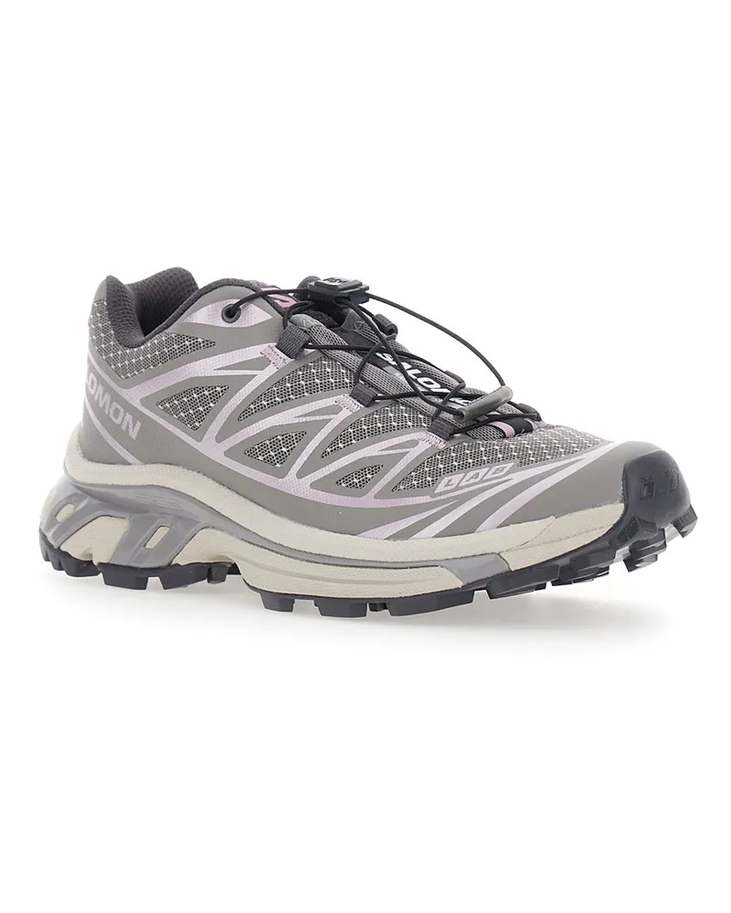 Salomon Unisex Running Shoes Xt 6 Steal Street Pink Trainers Sneaker Gray