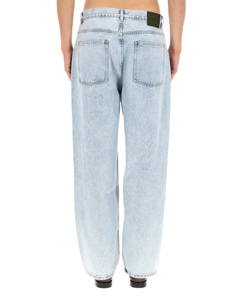 Drôle de Monsieur Baggy Fit Cotton Jeans — Blue Blue