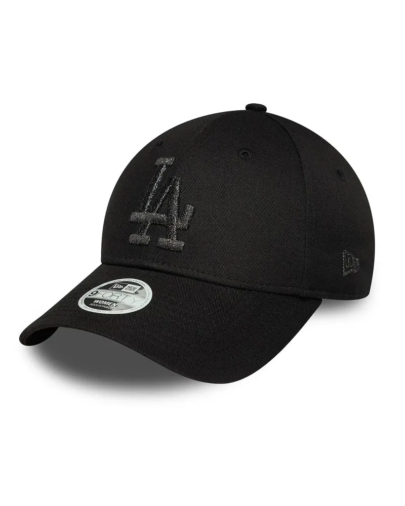 New Era Unisex Cap 9forty Metallic Logo Black Cotton Hat Black