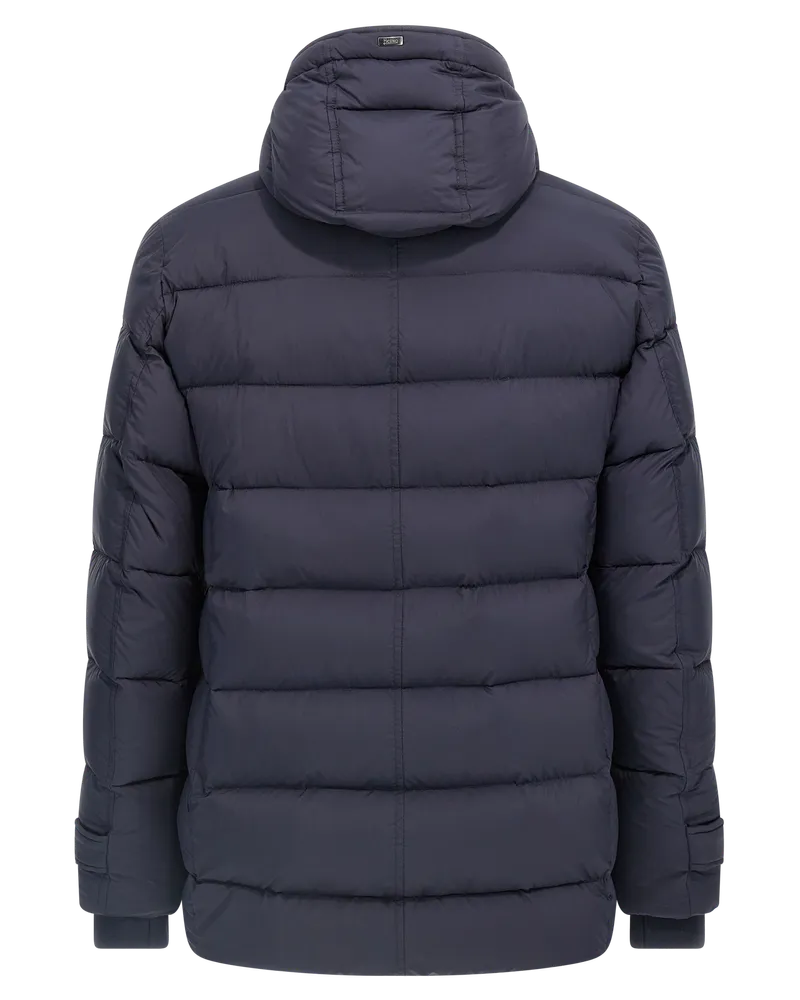Herno Eskimo Down Jacket — Blue Blue