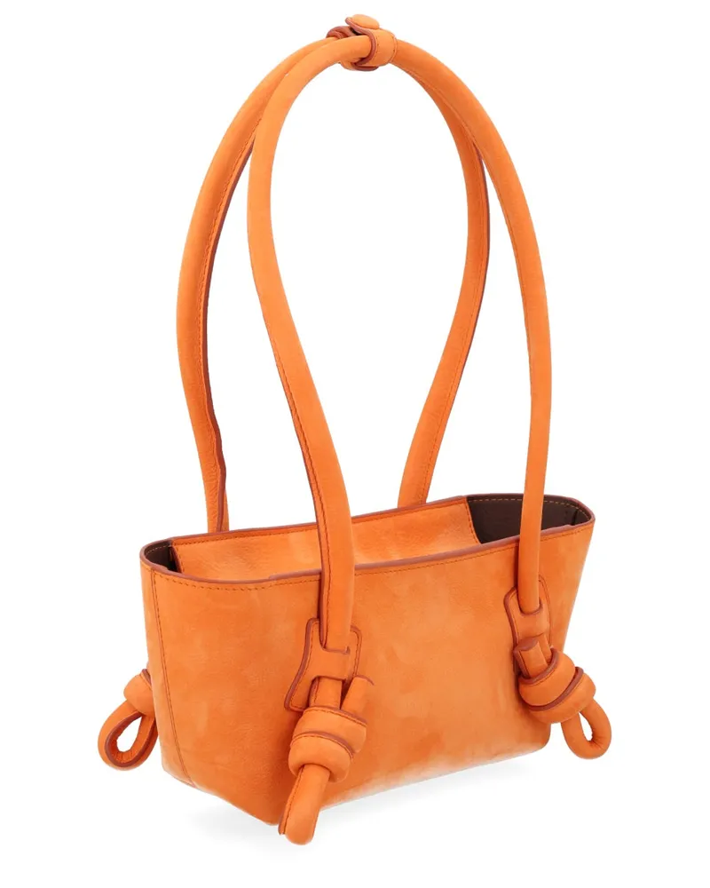 HEREU Women's Mini Bag Fleca Orange Leather Shoulder Orange