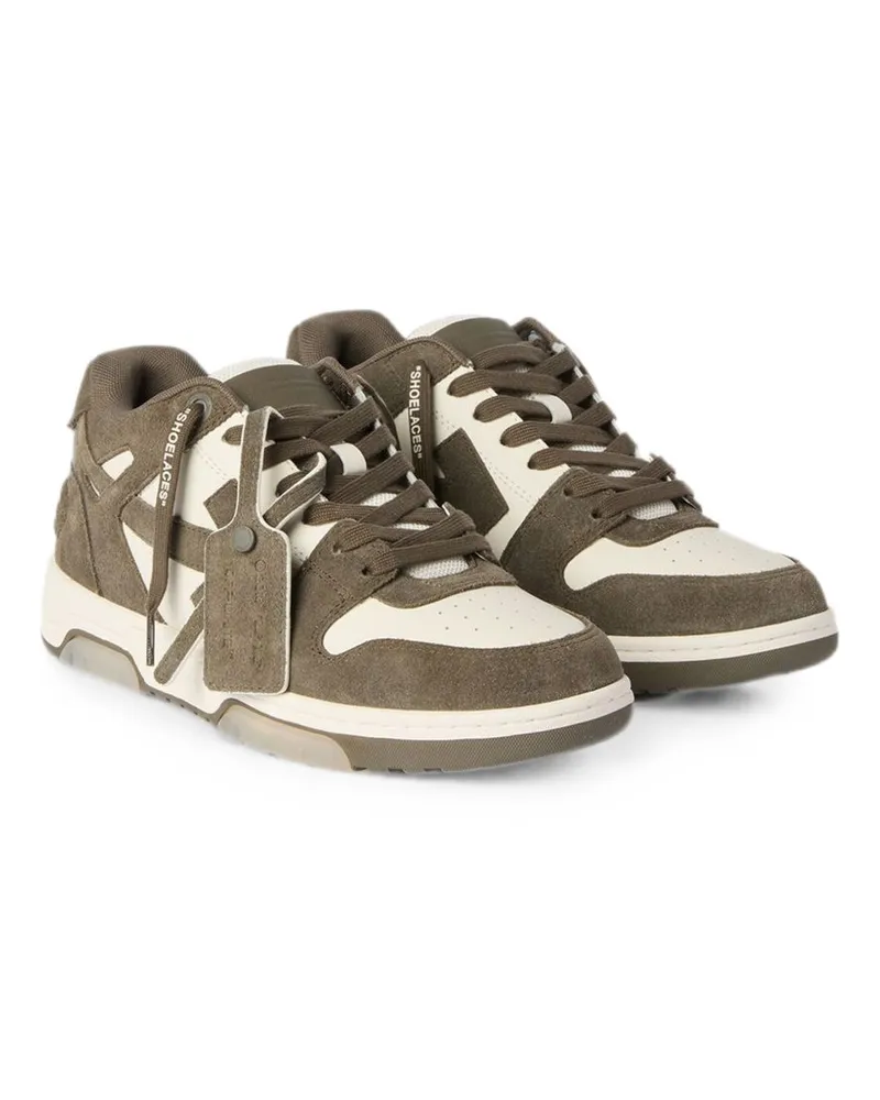 OFF-WHITE Out Of Office Sneaker — Taupe Taupe