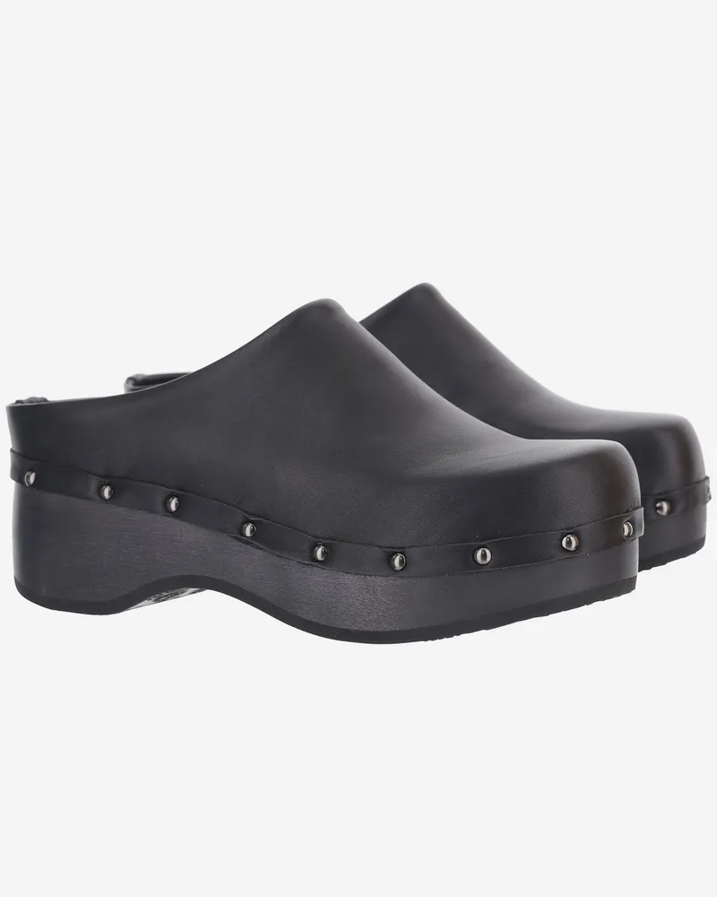 Scholl Pescura Naima Clog — Black Black