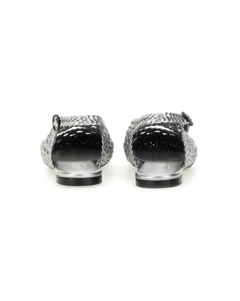 HEREU Empuria Sandal — Silver Silver