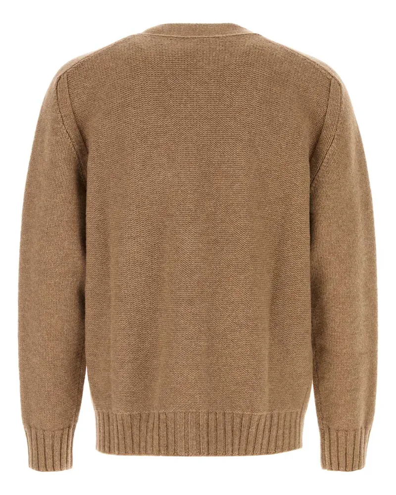 Bottega Veneta 835396v5ls0 2343 Caramel Exterior: Wool Maglieria Sweater Caramel