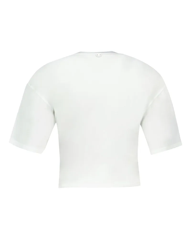 Paco Rabanne Cotton T-Shirt — White White