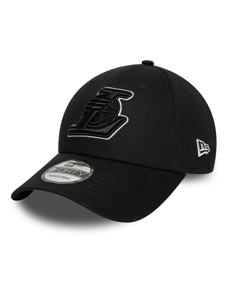 New Era Unisex Baseball Cap 9forty Black Cotton Hat Black