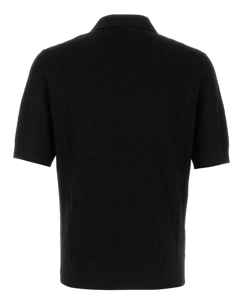 Dolce & Gabbana Gxz76tjbslx N0000 Nero Exterior: Silk Nylon Elastane Maglieria Sweater Black