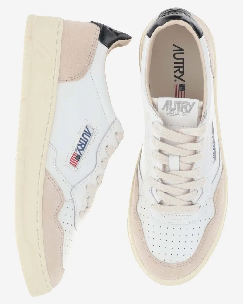 AUTRY Medalist Low Sneaker — White 