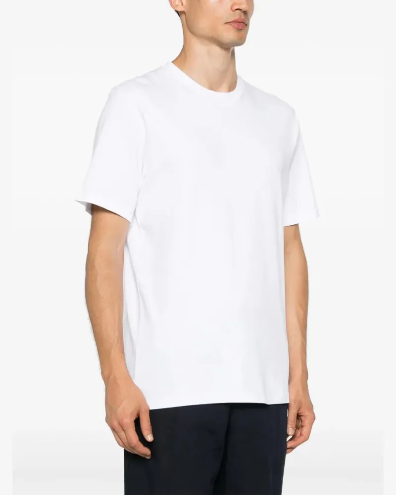 Orlebar Brown Women T-Cotton Jersey T-Shirt Ss25 M White