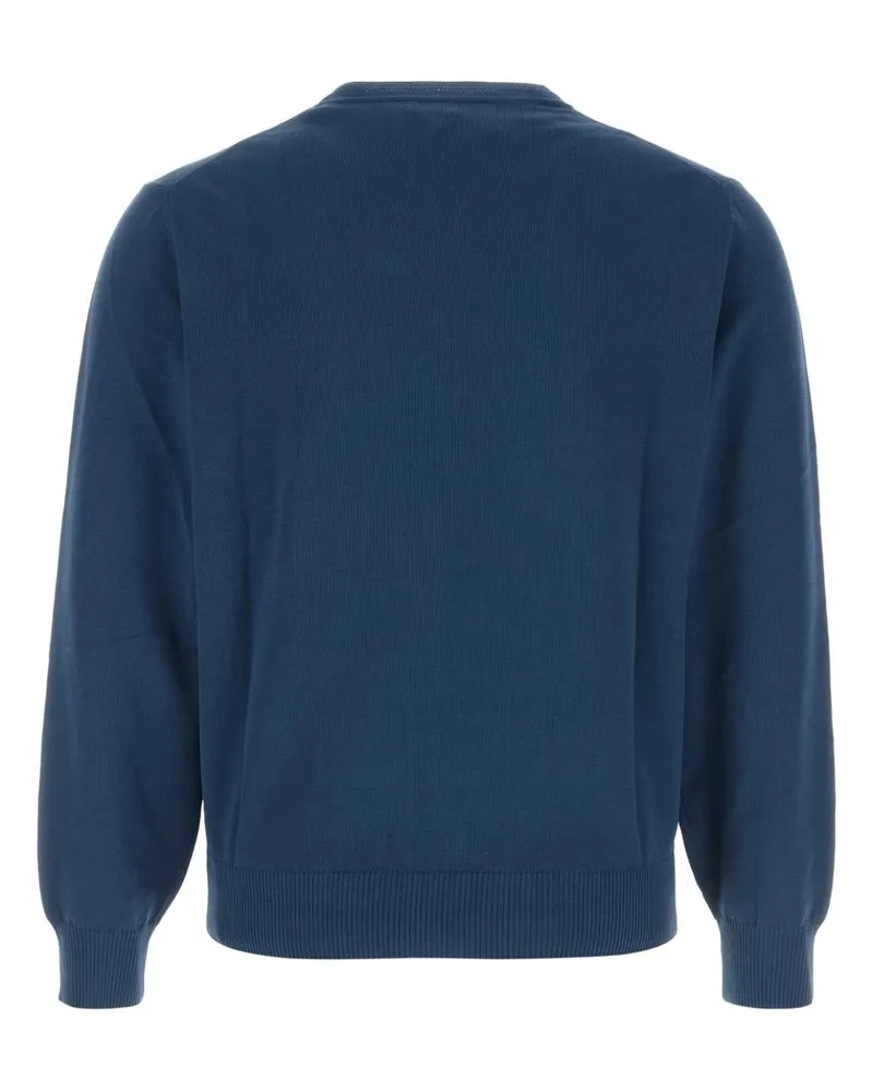 Canali Men's Manica Sweater Navy Cotton Navy