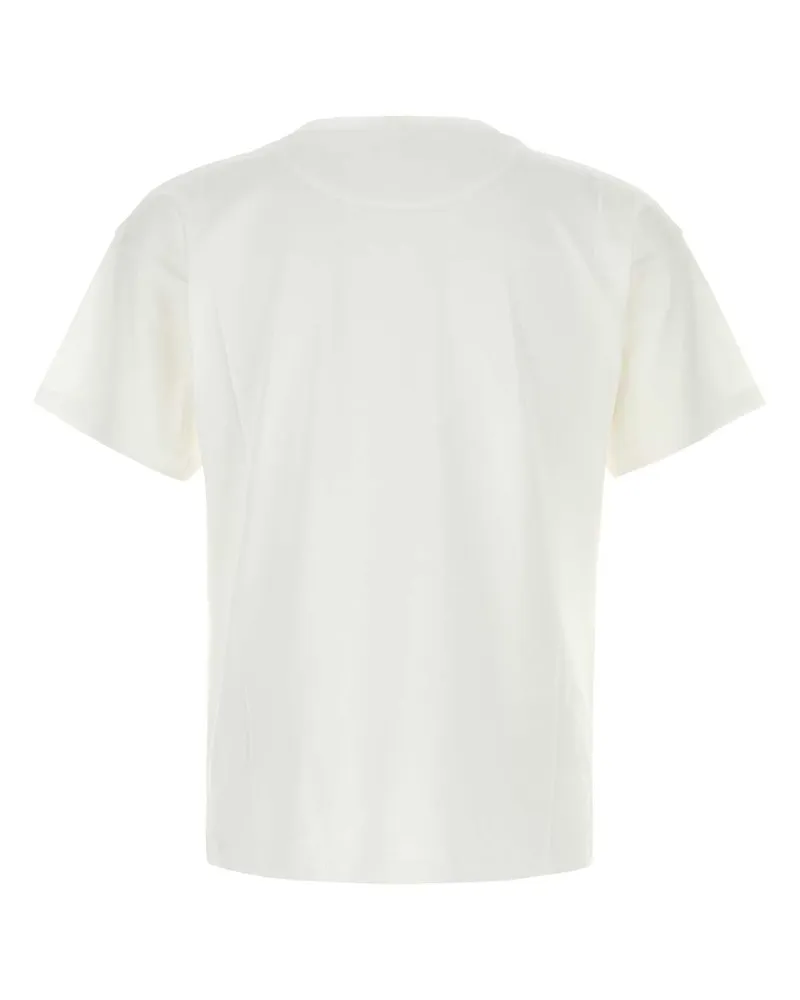 Bally Logo-Embroidered T-Shirt — White White