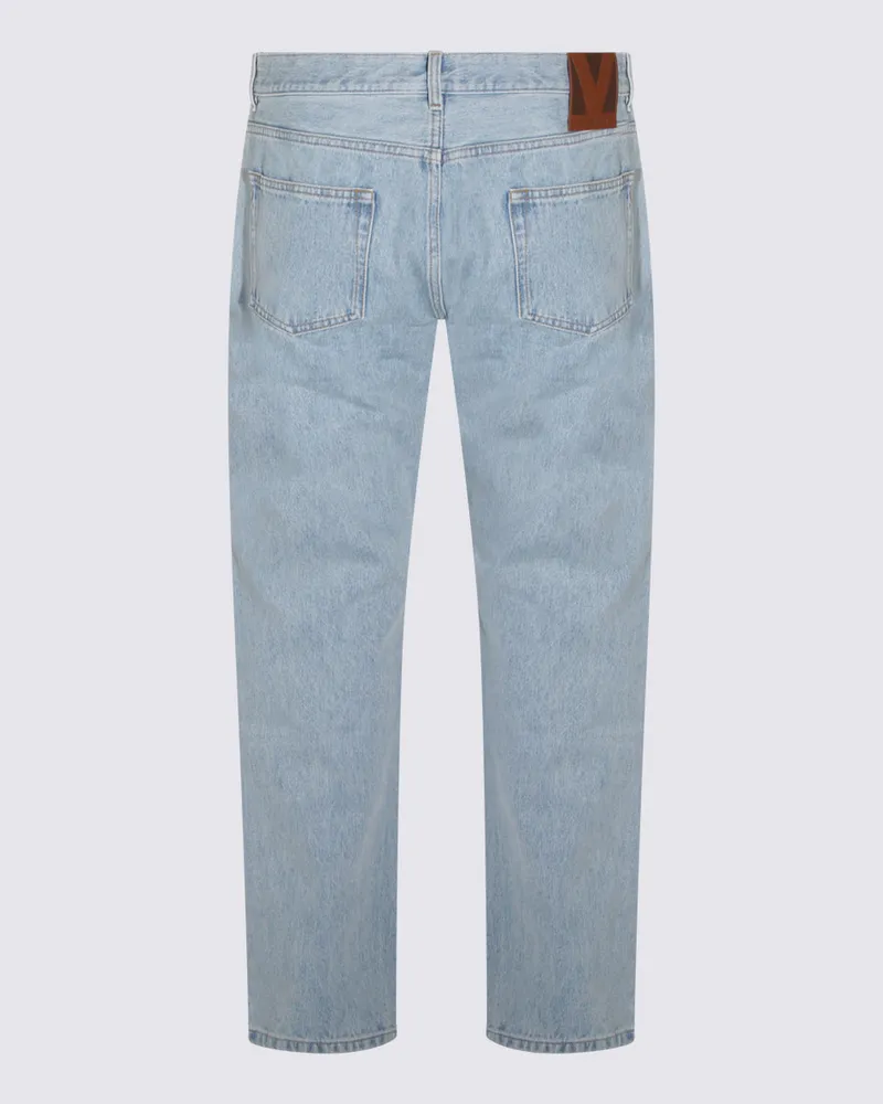 Valentino Garavani Men's Jeans Denim Blu _100 % Co Blue