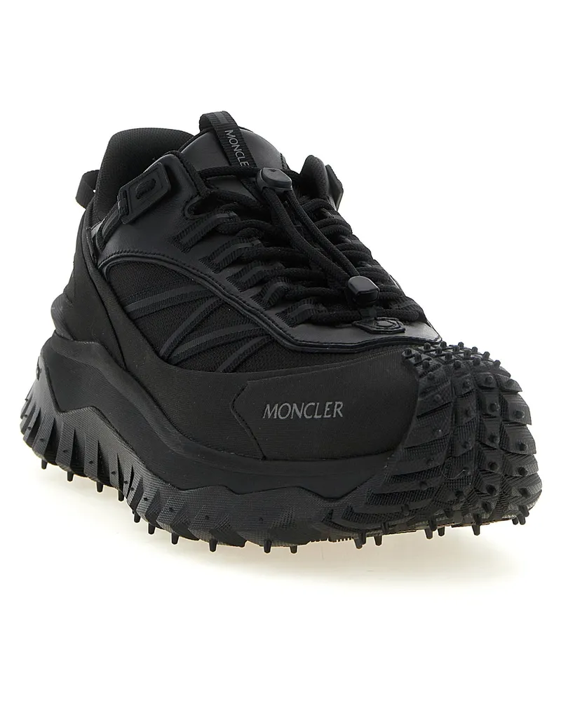 Moncler Gore-Tex Waterproof Sneakers — Black Black
