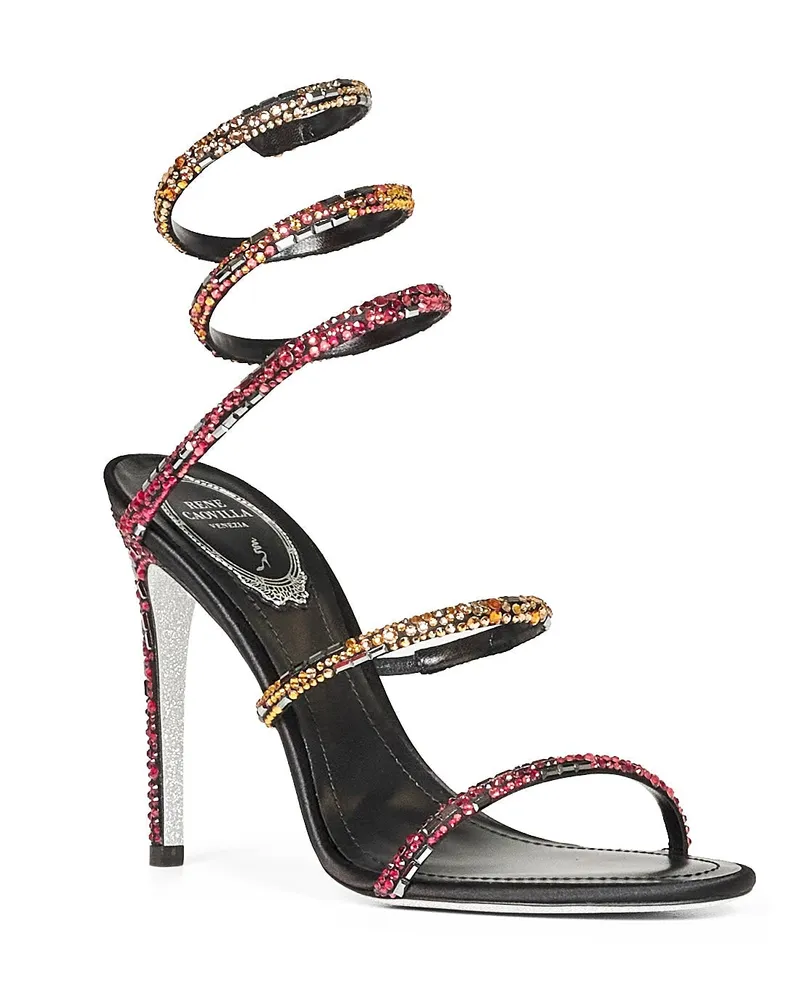 René Caovilla Women's Sandals Cleo 105 Black Black