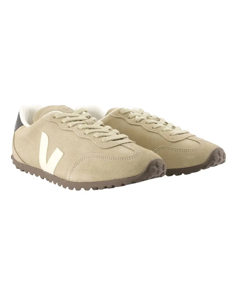 VEJA Men's Gt Sneakers -  Leather Beige Calfskin Shoes Beige
