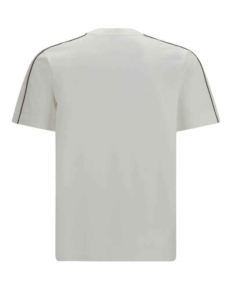 Burberry Check T-Shirt — White White
