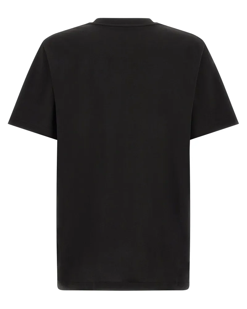 Moncler Men's Black Cotton T-Shirt Black