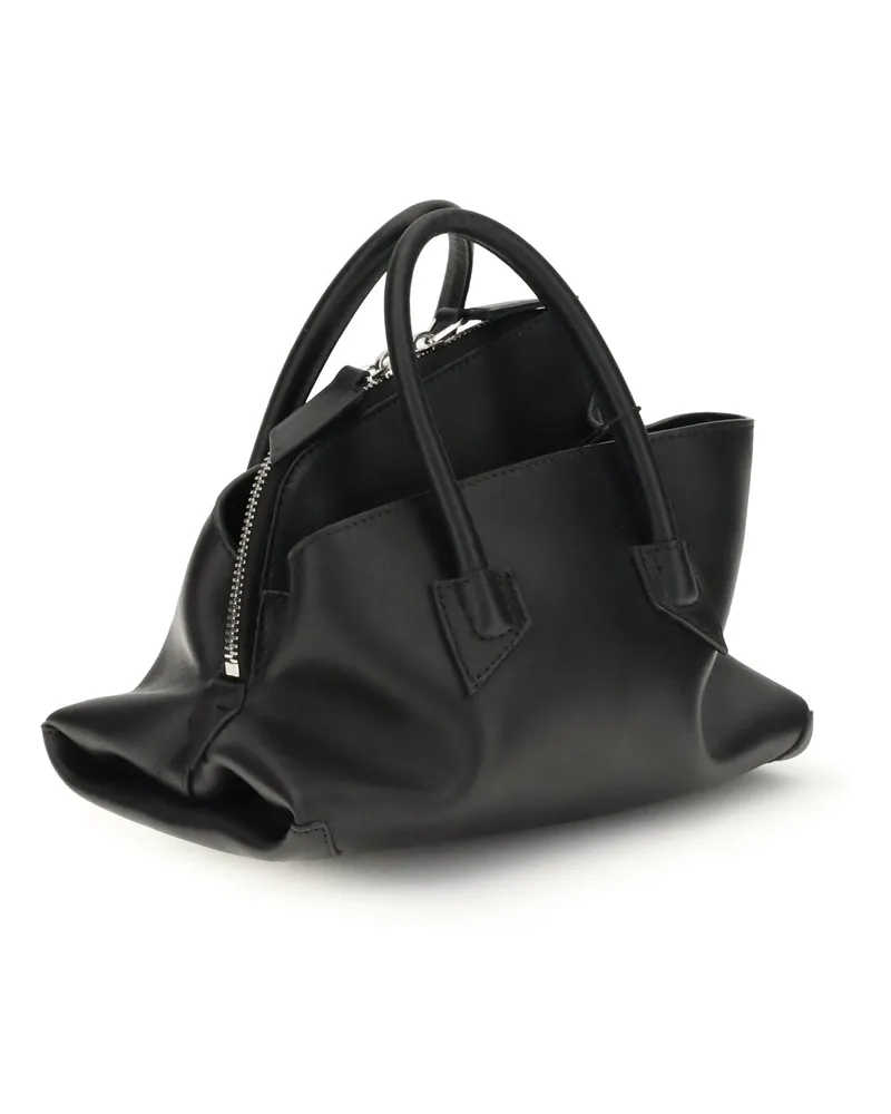 ATTICO La Passeggiata Top Handle Bag — Black Black