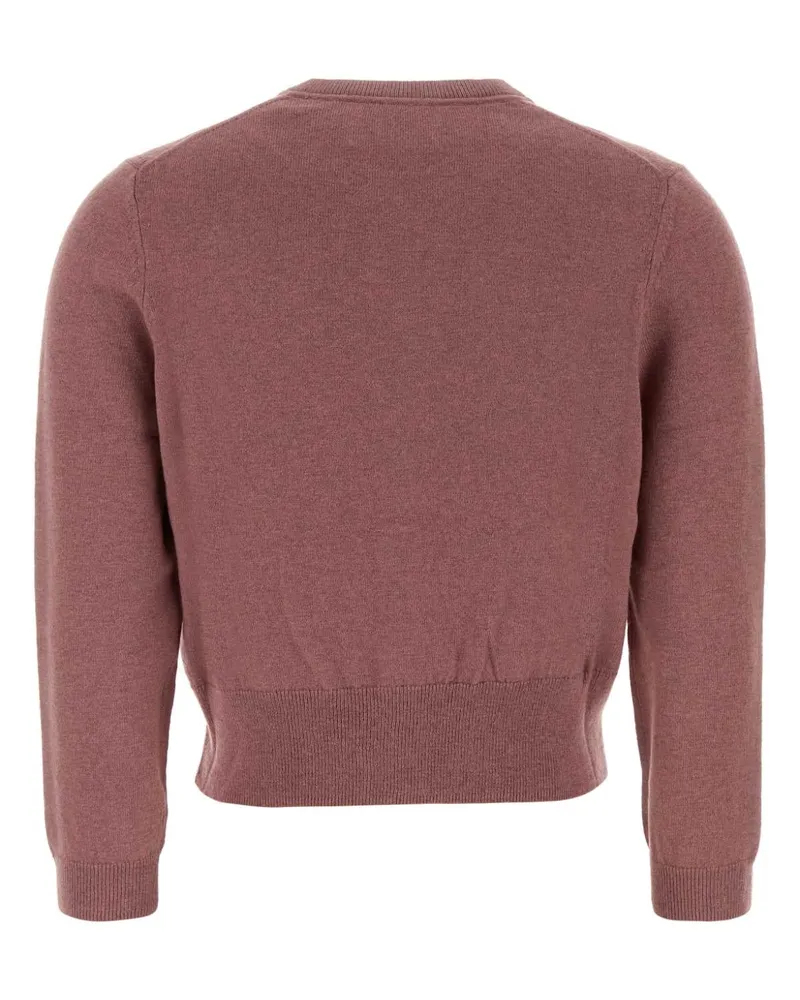 Étoile Isabel Marant Women's Antiqued Pink Cotton Blend Lona Cardigan Oldpinklightgrey Exterior: Wool Maglieria Sweater Pink