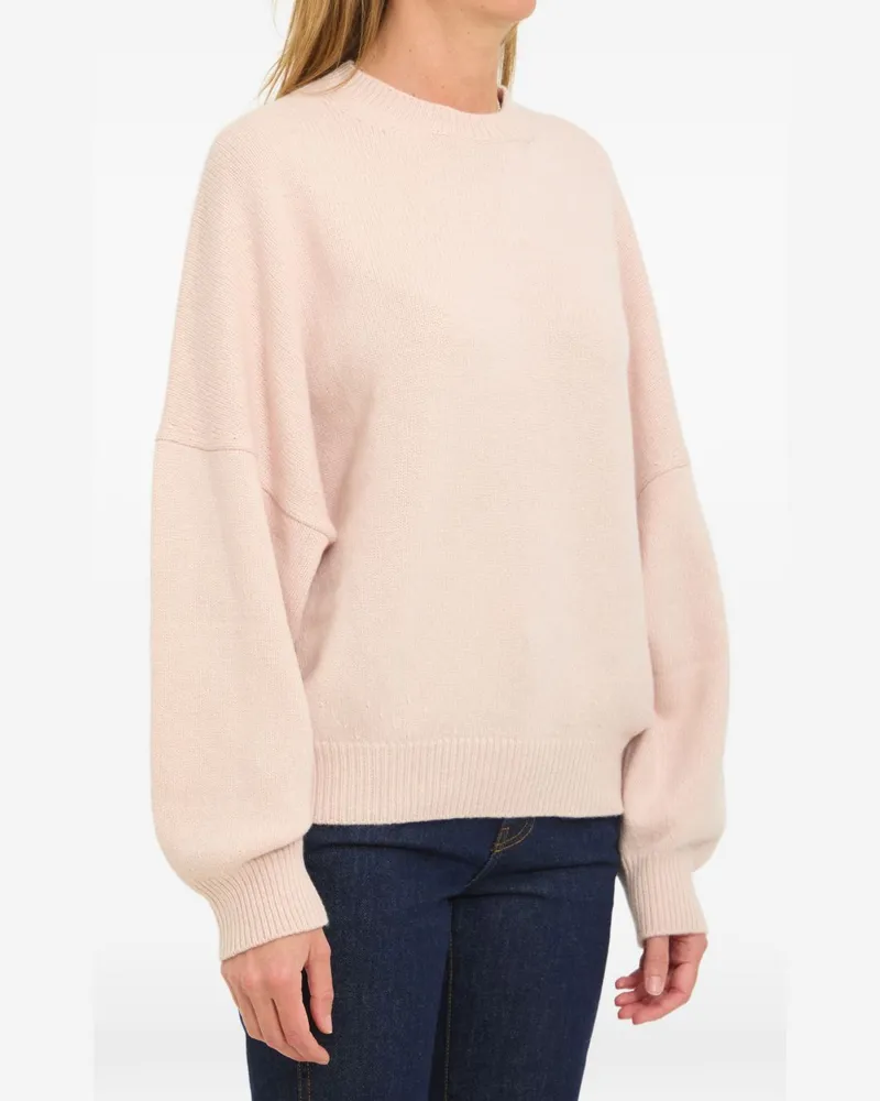 KHAITE Women's Cashmere Sweater Margaux Pink Pink