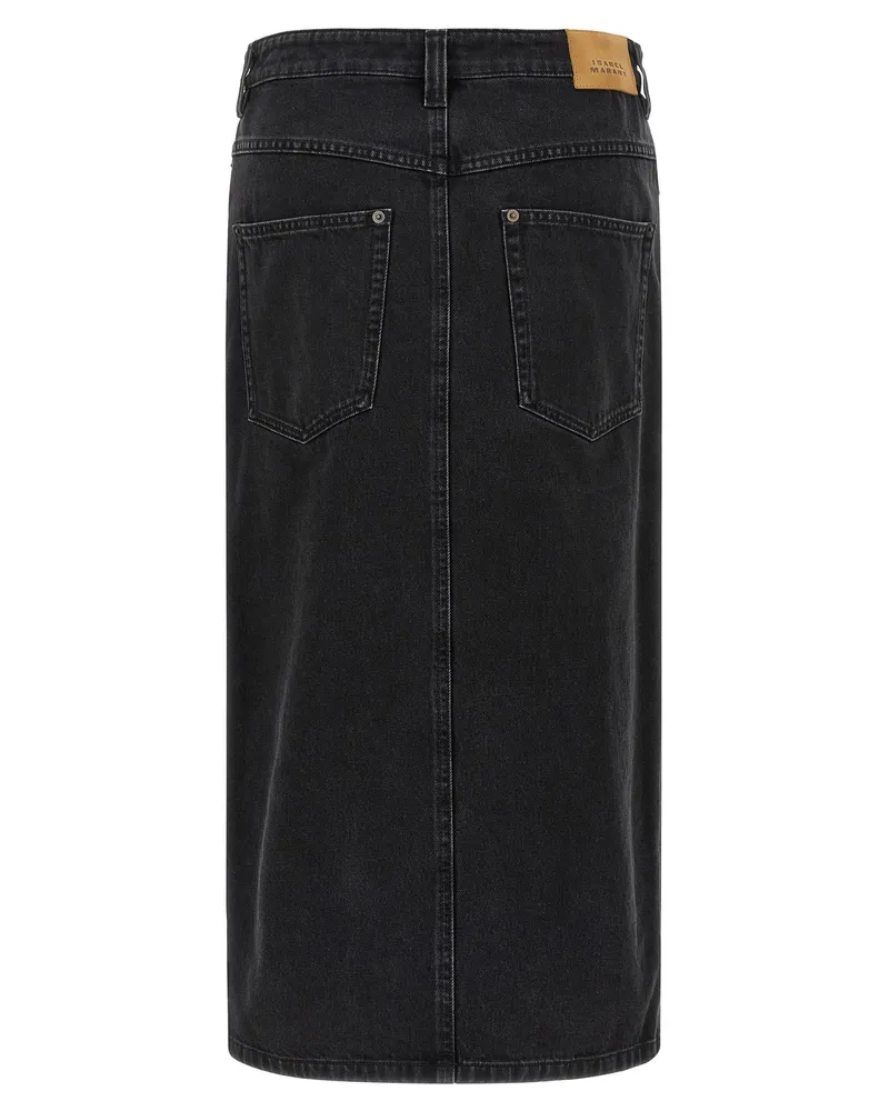 Isabel Marant Pavina Skirt — Black Black