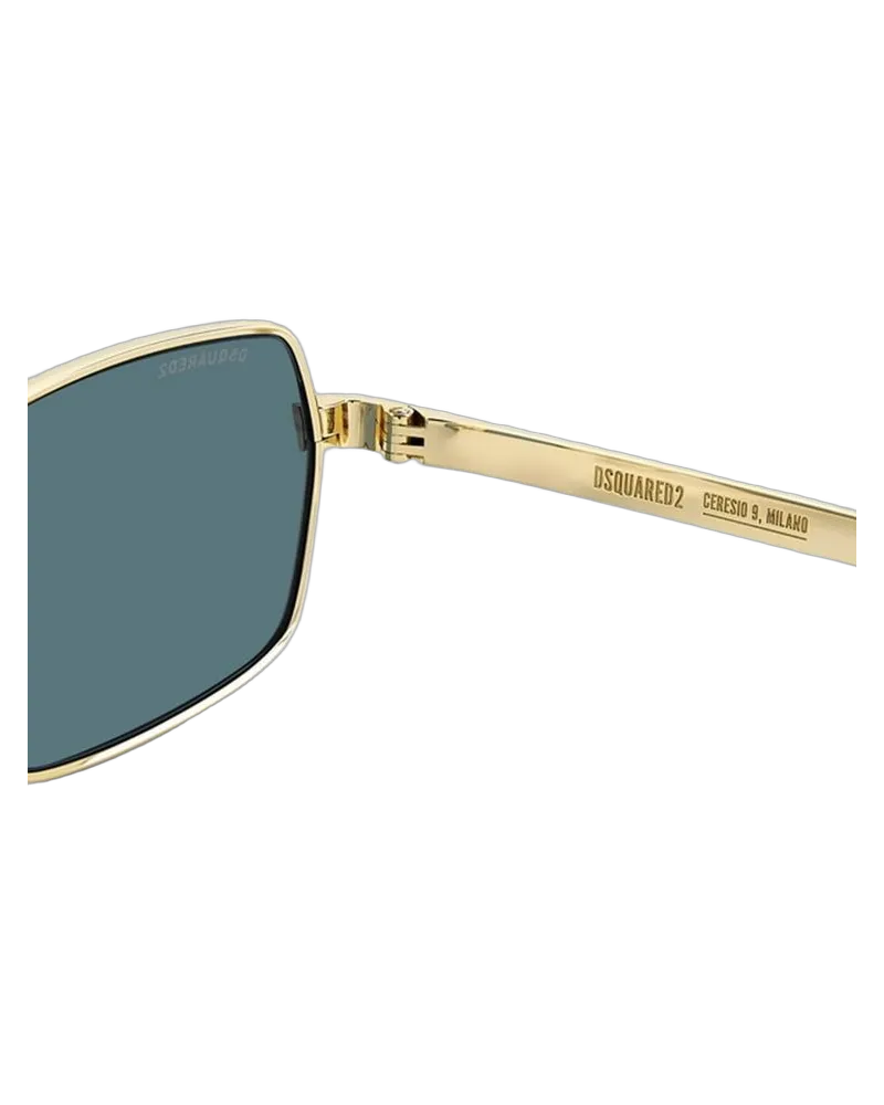 Dsquared2 Men's Sunglasses Rose Gold Metal Rose