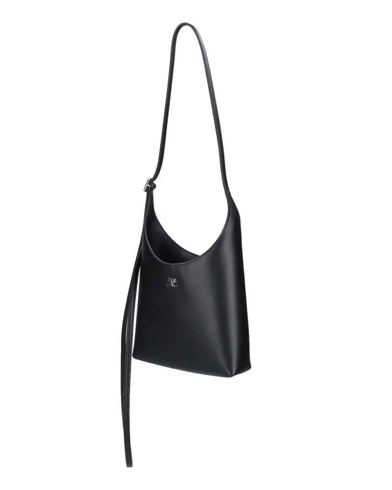 Courrèges Women's Bags Black Cow Leather Black