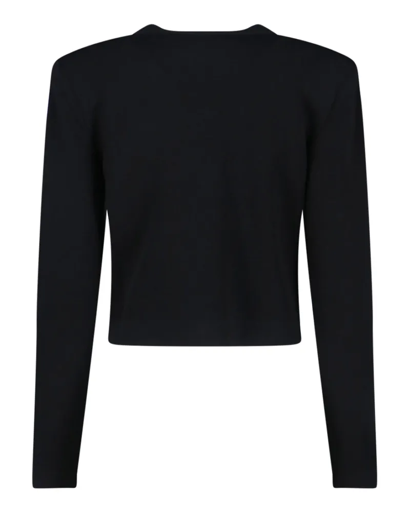 Balmain Women's Sweaters Black Viscose Black