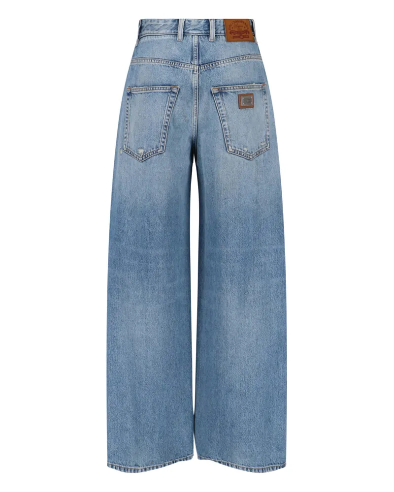 Dolce & Gabbana Women's Jeans Blue Cotton Blue