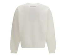 Graphic Print Sweatshirt — White