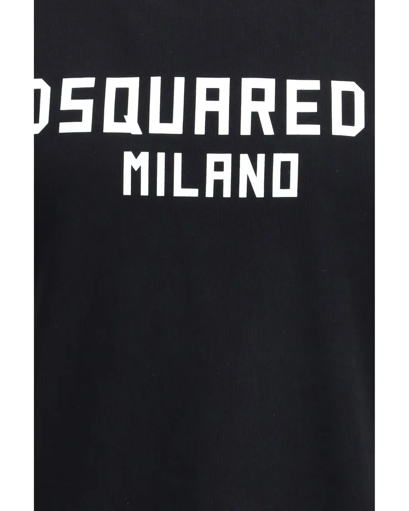 Dsquared2 Milano T-Shirt — Black Black