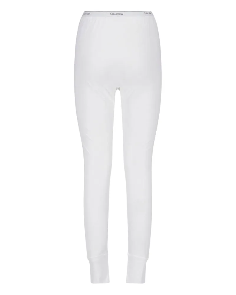 Calvin Klein Women's Trousers White Cotton White