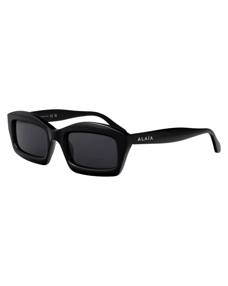 Alaïa AA0089S Acetate Sunglasses — Black Black