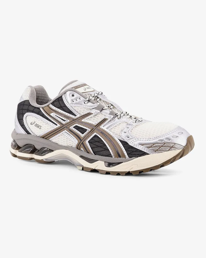 Asics Men's Sneakers Gel-Nimbus 10.1 Grey Polyester Trainers Gray