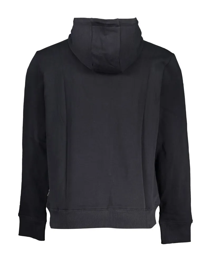 Napapijri Cotton Hoodie — Black Black