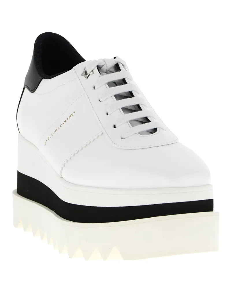 Stella McCartney Elyse Sneaker — White Bicolor